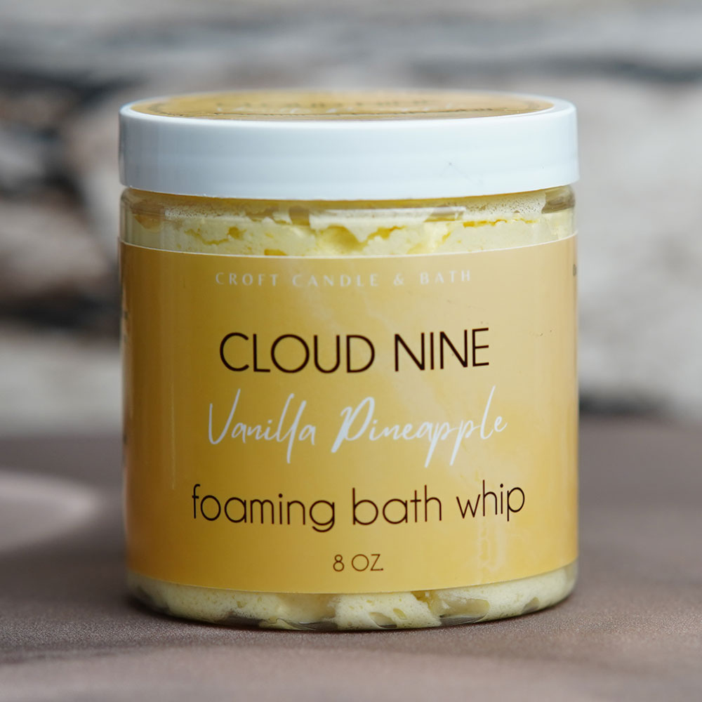 CLOUD NINE VANILLA PINEAPPLE FOAMING BATH WHIP